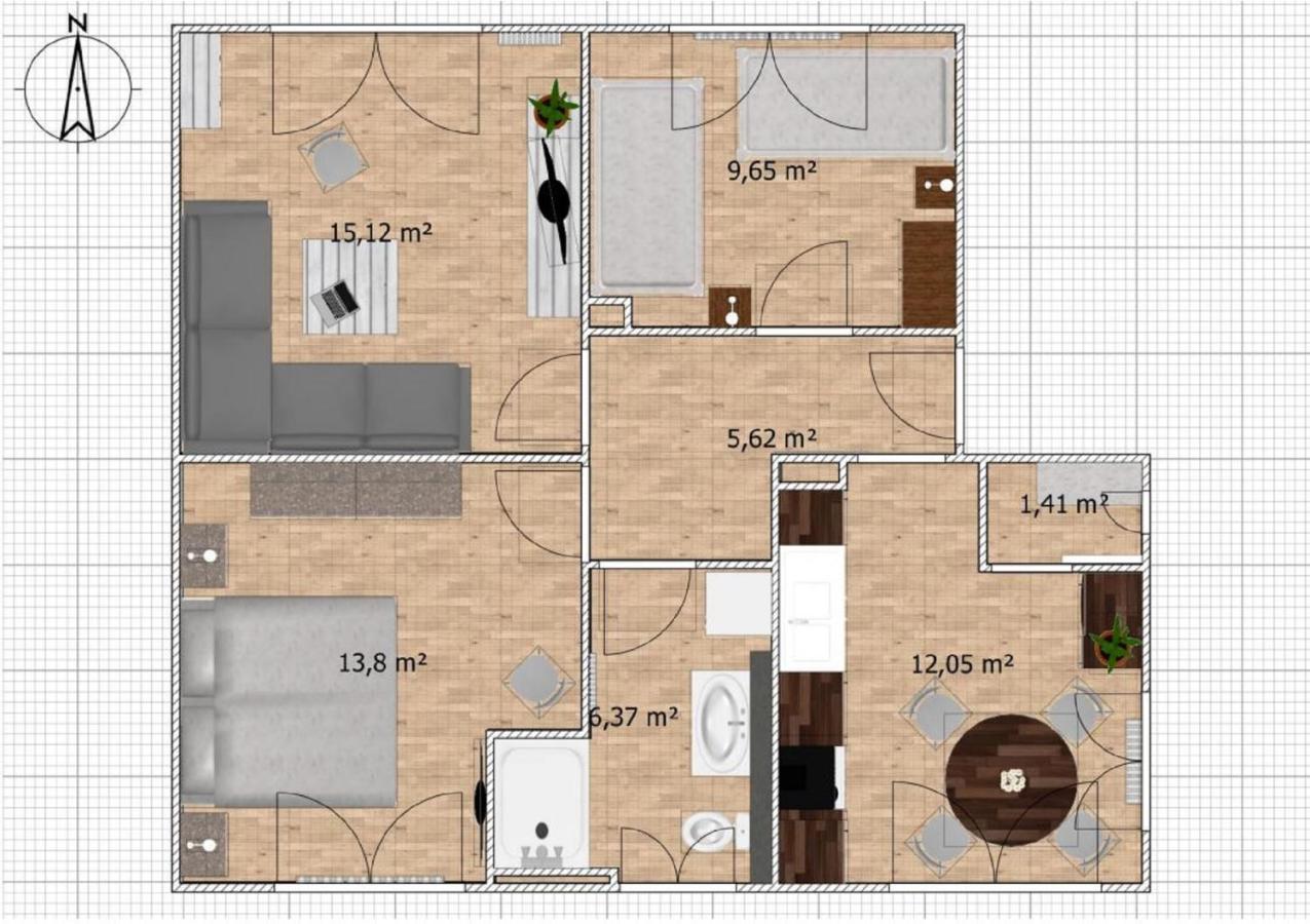 Ferienwohnung Stadtidyll Winterberg Dış mekan fotoğraf